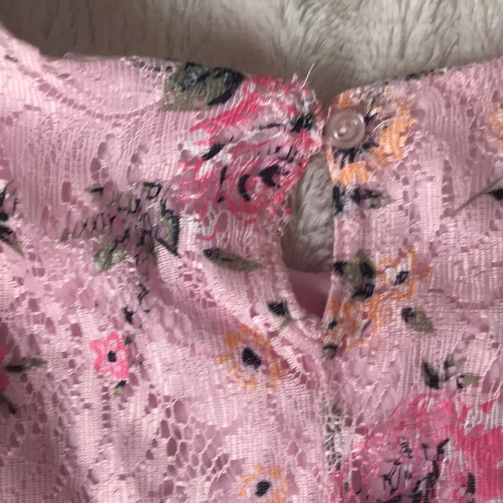 💕 Preloved Lacy Spring Dress💕 - Picture 6 of 7